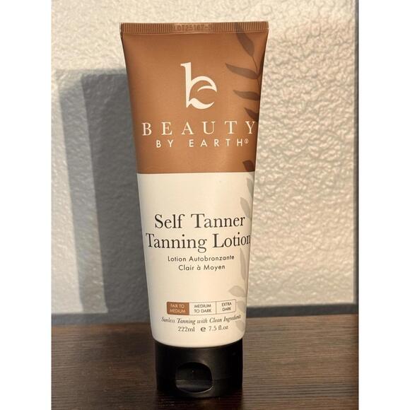 Beauty By Earth Self Tanner Tanning Lotion 222ml - Picture 1 of 5